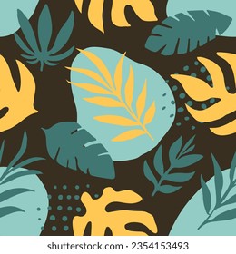 Bright Seamless Elegant Graphic Shape Vector. Vibrant Seamless Doodle Vintage Element, Seamless Backdrop. Green Repetitive Nature Artistic Lines Texture. 