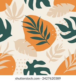 Bright Seamless Elegant Simple Element Pattern. Black Endless Creative Plant Decor, Seamless Art. White Seamless Decoration Isolated Quill Print. 