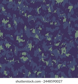 Bright Seamless Exotic Vector Clouds. Vivid  Seamless Pattern. Camouflage Leaves Multicolor Repeated Doted Graphic Wallpaper. Pink Seamless Color Vector Art.