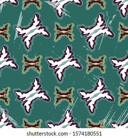 bright seamless geometric pattern for your design quality vector illustration
