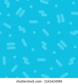 Bright seamless memphis pattern. Colorful trendy background, fashion design 80-90s