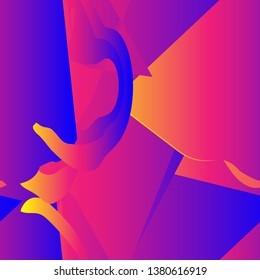 bright seamless pattern with abstract pattern, can be used as background