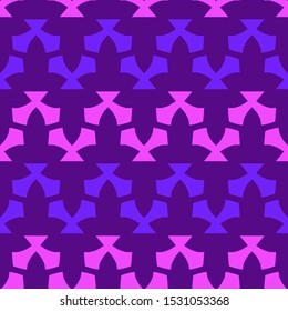 Bright seamless pattern with alternating geometric elements.