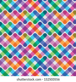 bright seamless pattern from being crossed lines