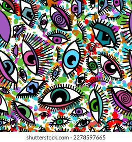 Bright seamless pattern and