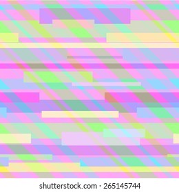 Bright seamless pattern with colorful stripes for girls