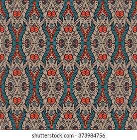 Bright seamless pattern in bright colors