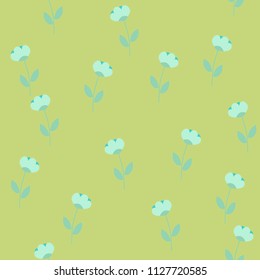 Bright Seamless pattern with flowers. Floral background for fabric, covers and wallpaper.