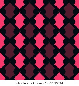 Bright seamless pattern with geometric ornament.