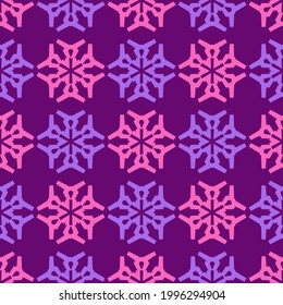 Bright seamless pattern with geometric ornament.