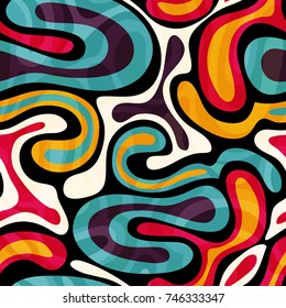 bright seamless pattern in graffiti style for your design