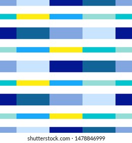 Bright seamless pattern with horizontal colorful stripes.