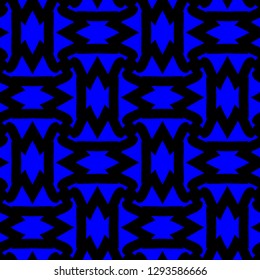 Bright seamless pattern in monochrome color.
