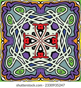 Luminoso patrón sin fisuras en estilo paisley. batik indonesio. Papel de pared vectorial con flores paisley y estilizadas. Diseño para web, tela, textil, cubierta, invitación, afiche, papel envolvente