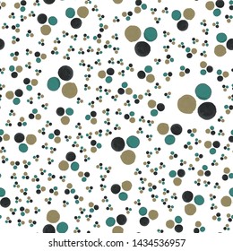 Bright Seamless Pattern Triangle three color. For design, textile, pattern fills, box, posters, cards, web page background etc. Pattern under the mask. Vector.