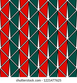Bright seamless pattern with vertical geometric stripes.