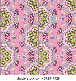 bright  seamless pattern with vertical stripes, design for textiles, cotton