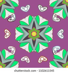 Bright seamless vector confetti party pattern. Colorful sugar sprinkle, candy or bakery design on a black, white and red background.