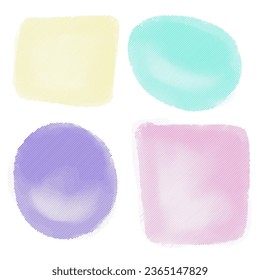 A bright shaded spot. Decorative elements for design. Vector illustration