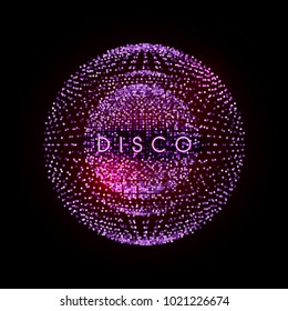 Bright shining neon lights vector background
