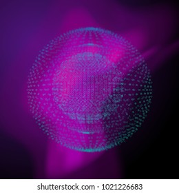 Bright shining neon lights vector background