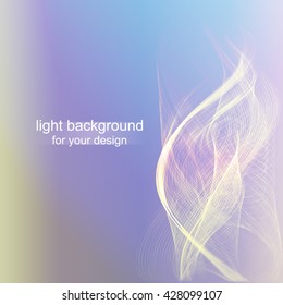 Bright shiny abstract design - vector illustration