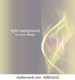 Bright shiny abstract design - vector illustration