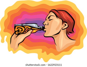 Bright side of the alcoholizm