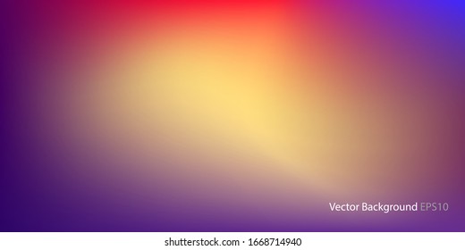 Bright simple empty abstract blurred violet background. vector background