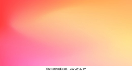 Fondo degradado brillante y suave que mezcla tonos rosados, naranjas y amarillos. Diseño abstracto moderno ideal para proyectos creativos, Diseño web, carteles
