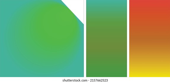 Bright and smooth gradient soft color set for modern device, pc and smartphone screen background