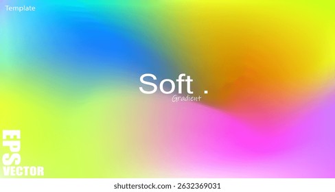 Bright and smooth multicolor gradient EPS vector perfect for modern backgrounds, vibrant designs, digital art, branding, and web projects.