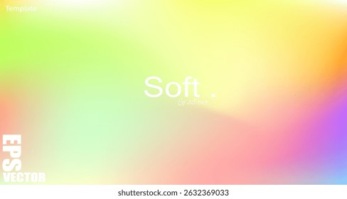 Bright and smooth multicolor gradient EPS vector perfect for modern backgrounds, vibrant designs, digital art, branding, and web projects.