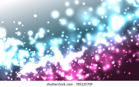 Bright snowy background.