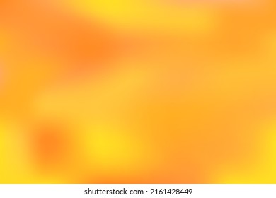 Bright but soft backgrounds in autumnal hues. Iridescent orange and yellow colors. Beautiful and juicy colors with soft gradient backgrounds for posters, banners, postcards. Vector illustration