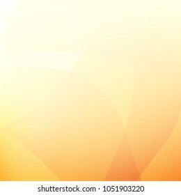 Bright and Soft Orange Background. Vector Backdrop.