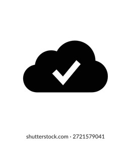 Icono de nube brillante y suave con sombreado natural para diseños digitales.