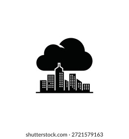 Icono de nube brillante y de bordes suaves con curvas suaves, perfecto para proyectos de diseño digital.