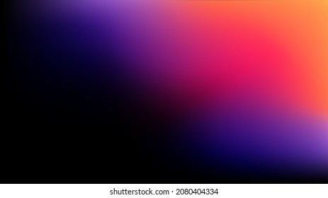 Bright Sparkle on Black Background. Colorful Flash. Vector illustration