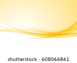 Bright speed abstract orange swoosh border certificate with fresh dynamic halftone gradient lines. Vector illustration