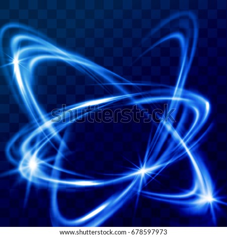 Bright speed wind tornado circle visual effect swoosh. Futuristic fast motion dynamic spinning power vibrant spiral twirl. Vector illustration
