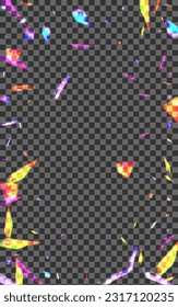 Bright Spot Background Transparent Vector. Confetti Romance Wallpaper. Pink Clean Template. Shine Shade. Twinkle Graphic Design.