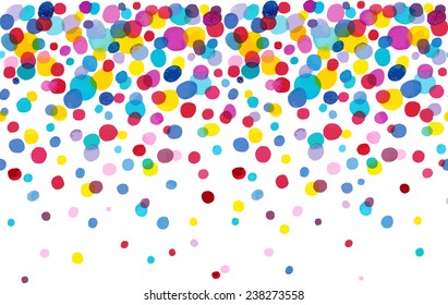 Bright Spot Watercolor Dot Endless Pattern. Ideal For Printing Onto Fabric And Paper Or Decoration.