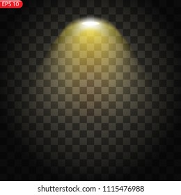 Bright spotlight for stage
