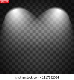 Bright spotlight for stage
