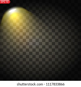 Bright spotlight for stage