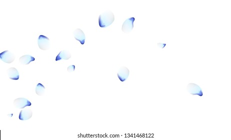 Bright spring background with colored petals. Simple gentle template for the card, invitation, printing. Fashionable decoration with beautiful petals.