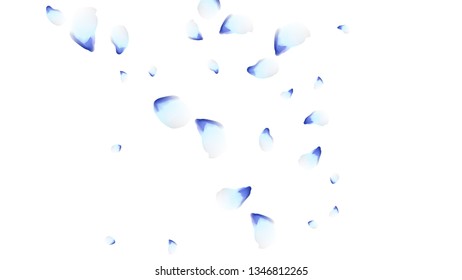 Bright spring background with colored petals. Simple gentle template for the card, invitation, printing. Fashionable decoration with beautiful petals.