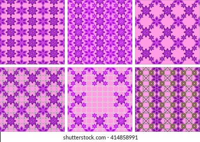 Bright spring background image of flowers of lilac color. vector illustration. for design, printing and presentations.