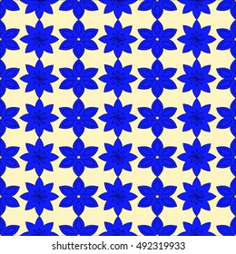 Bright spring background image of flowers of color. vector illustration. for design, printing and presentations.